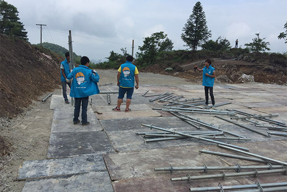 中国山地自行车公开赛物料进场 中国山地自行车公开赛物料进场