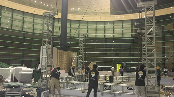 上海正雅齿科桁架展台搭建活动 上海正雅齿科桁架展台搭建活动